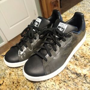 Adidas Stan Smith AT-AT Sneakers Black & White Mens Shoes US 6 B24720 Star Wars